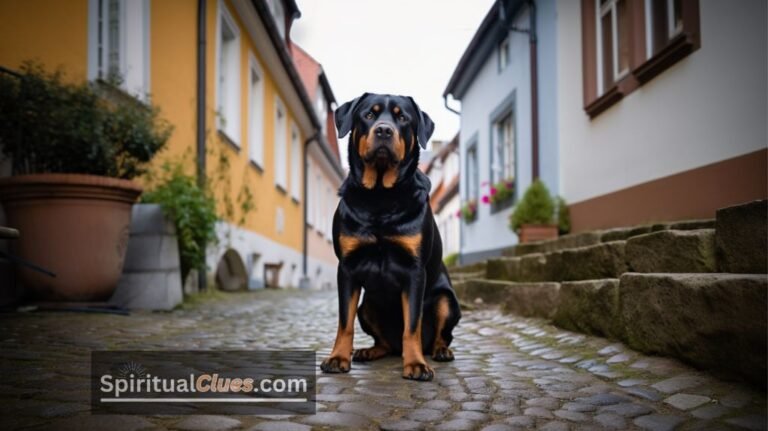 Rottweiler Spiritual Meaning: Uncover Sacred Symbolism - SpiritualClues.com