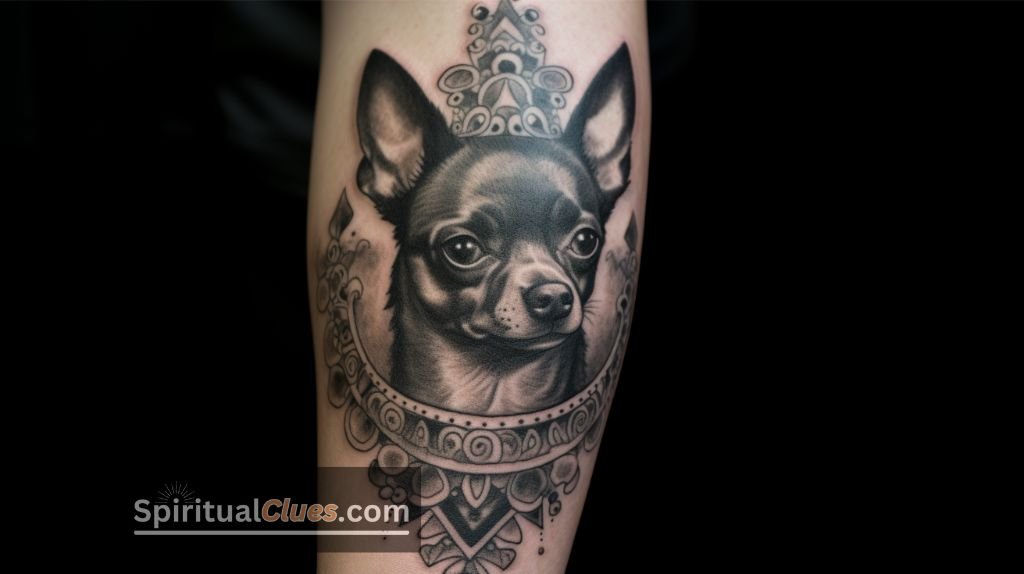 chihuahua tattoo