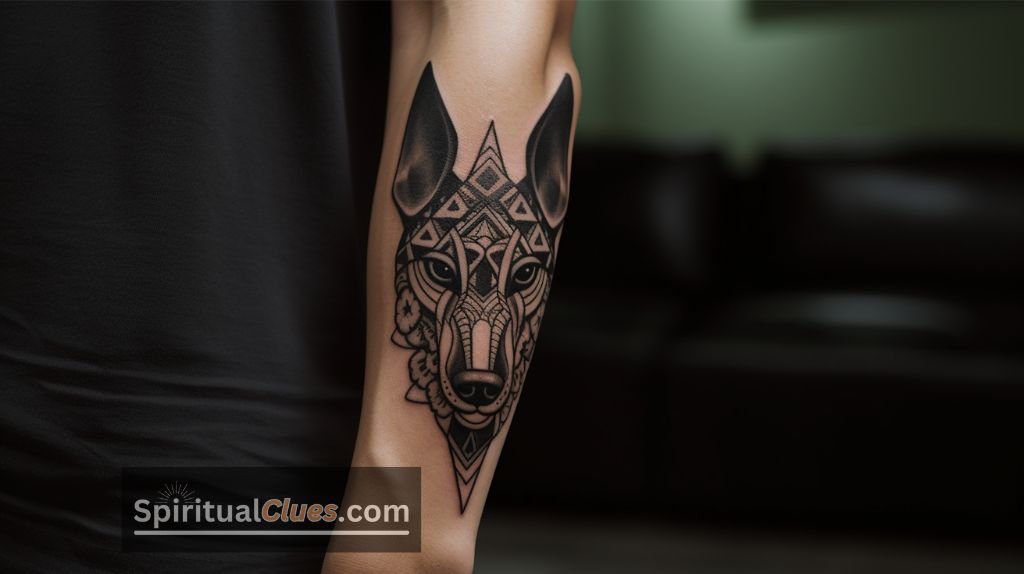 doberman tattoo