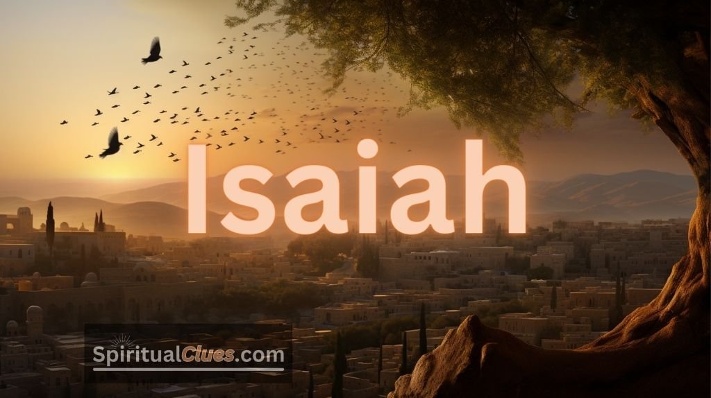 Spiritual Meaning of the Name Isaiah: Yahweh is salvation