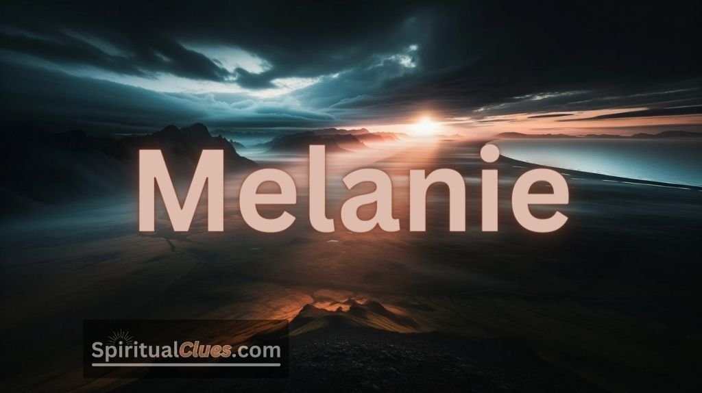 spiritual meaning of the name Melanie