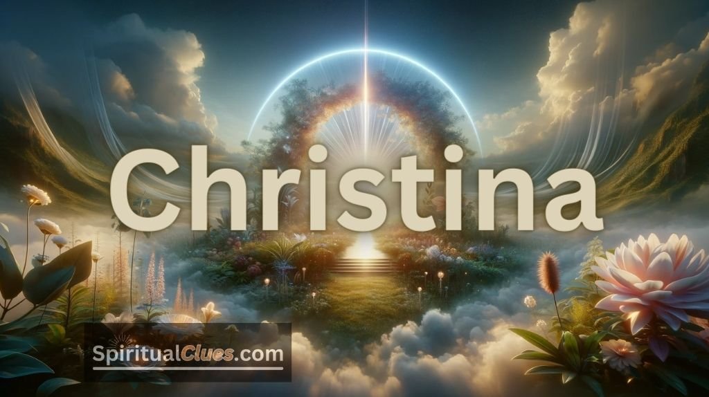 spiritual meaning of the name Christina