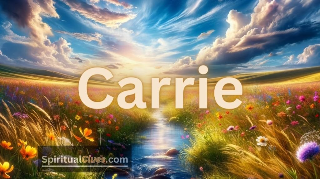 spiritual meaning of Carrie