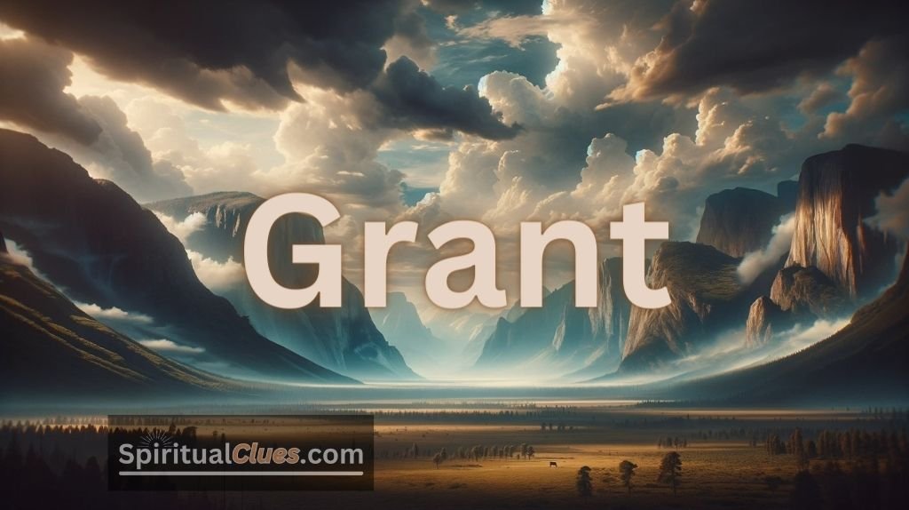 spiritual meaning of Grant