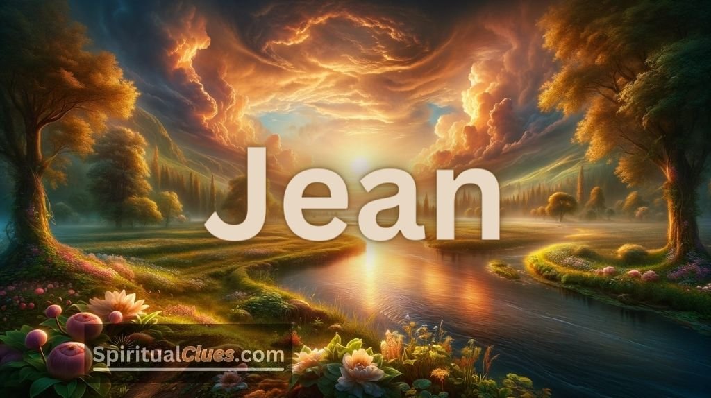 Spiritual Meaning of the Name Jean: God is gracious