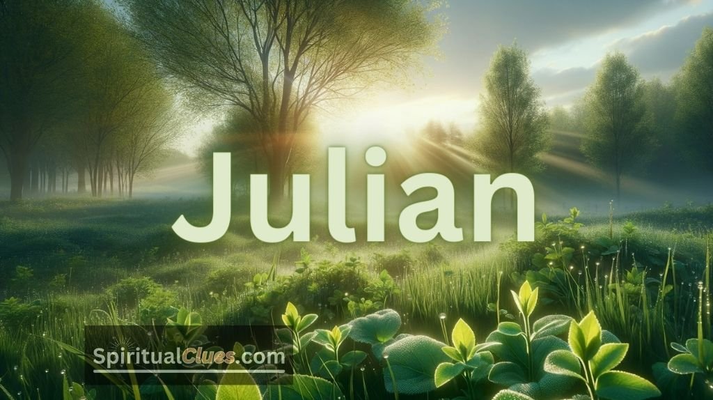 spiritual meaning of Julian
