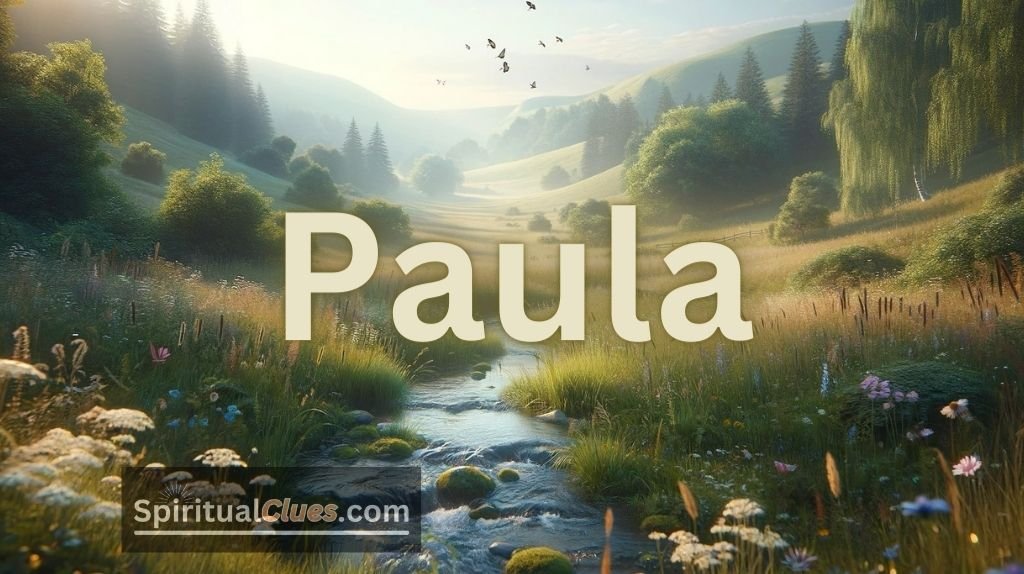 spiritual meaning of Paula