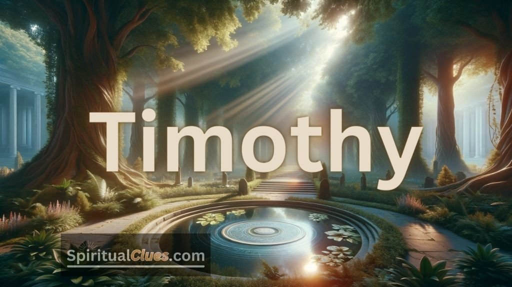 spiritual meaning of Timothy