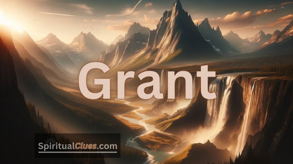 spiritual meaning of the name Grant
