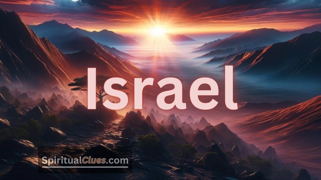 spiritual meaning of the name Israel