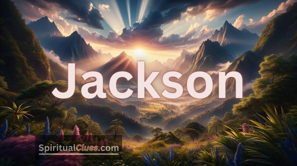 spiritual meaning of the name Jackson