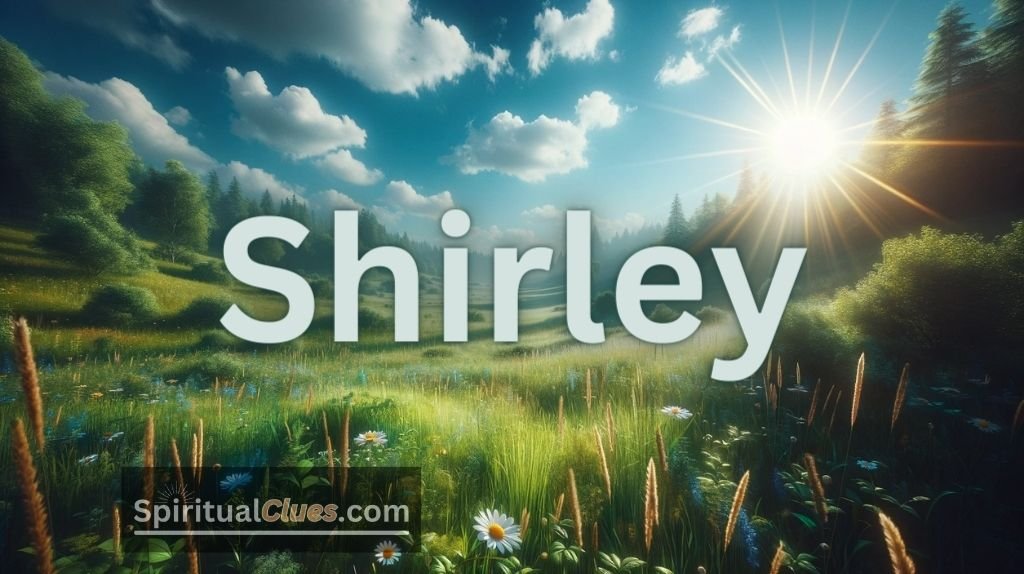 Spiritual Meaning of the Name Shirley: Bright Meadow