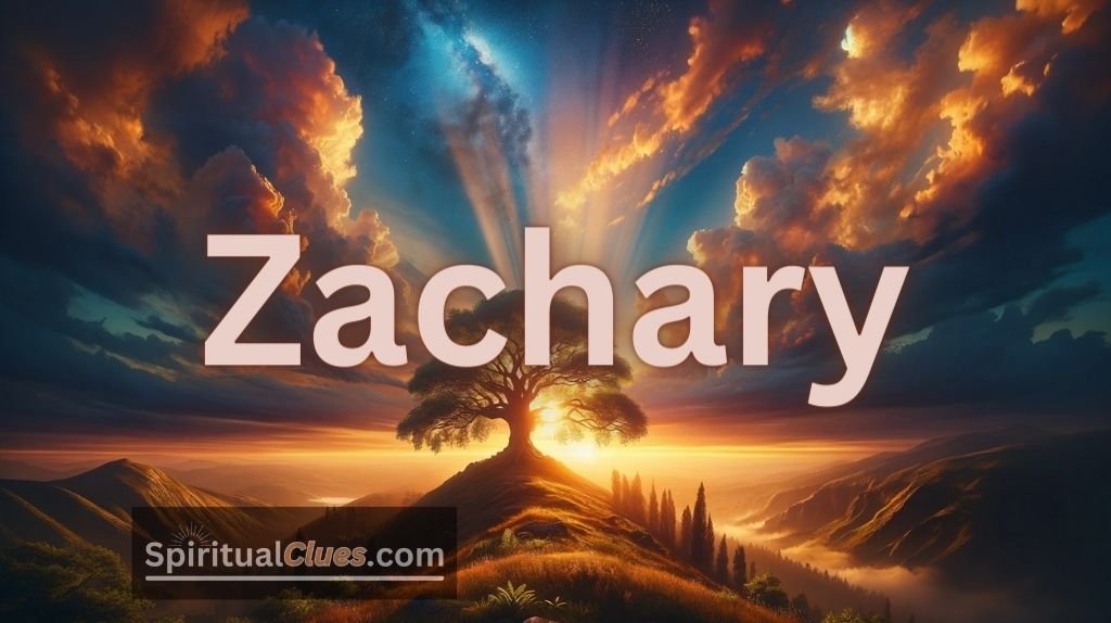 spiritual meaning of the name Zachary