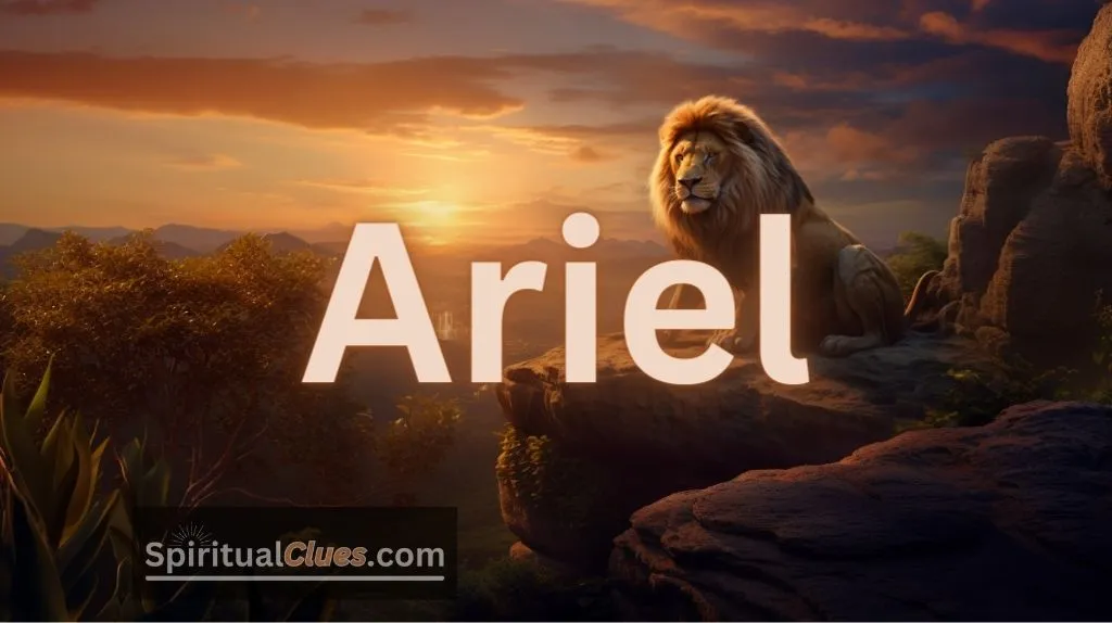 spiritual meaning of Ariel