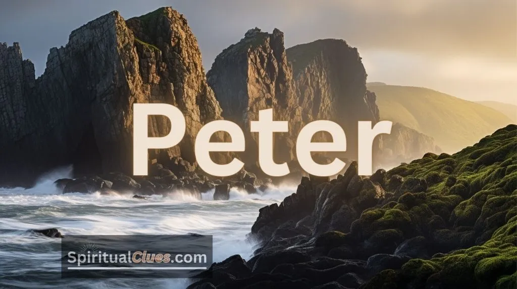 spiritual meaning of Peter