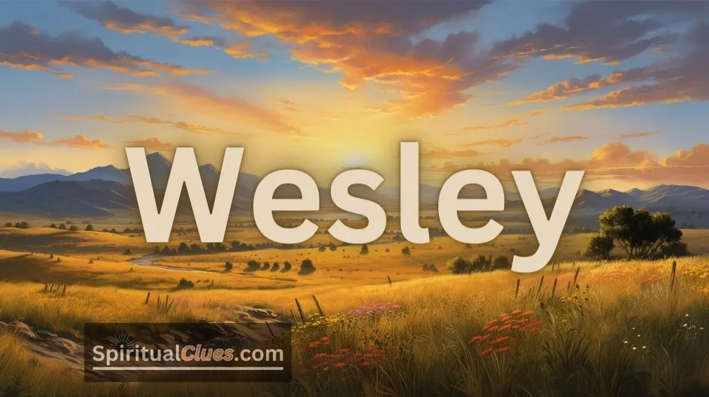 spiritual meaning of Wesley
