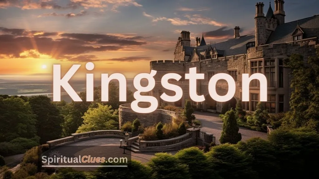 Spiritual Meaning of the Name Kingston: King’s Estate