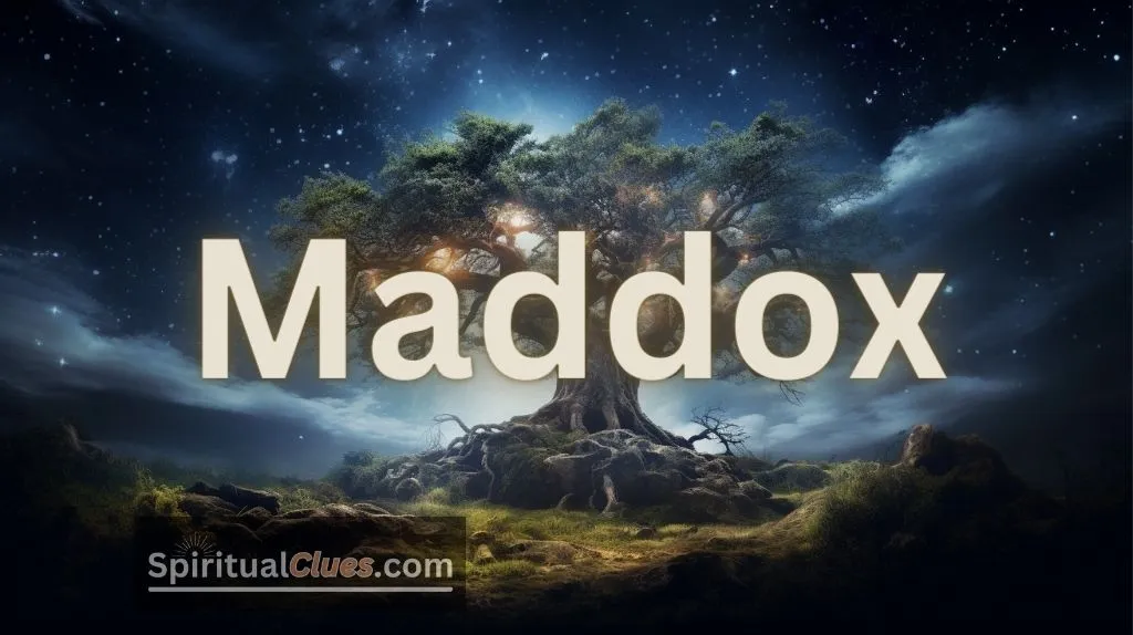 Spiritual Meaning of the Name Maddox: Adventurer and Leader