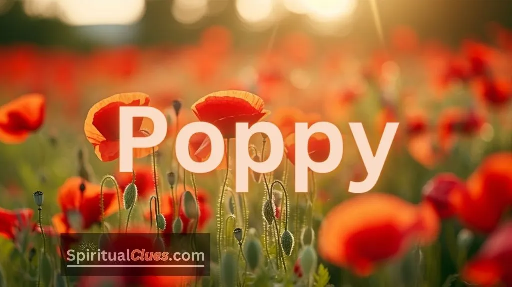 Spiritual Meaning of the Name Poppy: Vibrant Red Flower