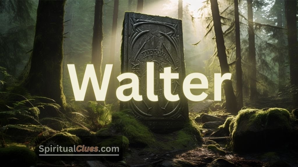 spiritual meaning of the name Walter
