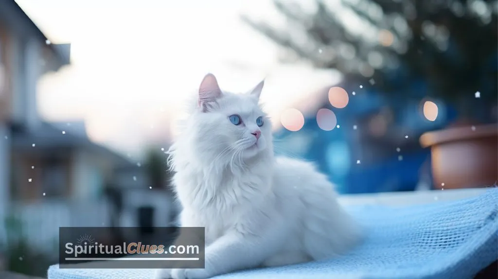 white cat meaning