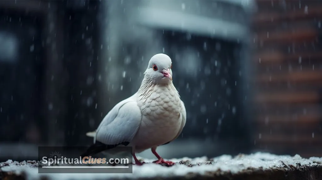 white pigeon dream