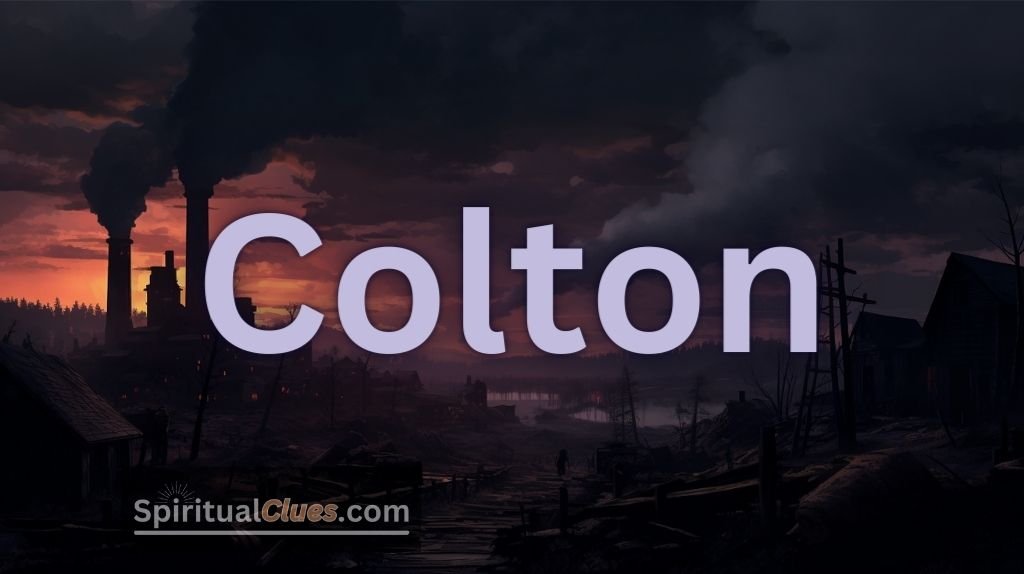 Spiritual Meaning of the Name Colton: Coal Town Dweller