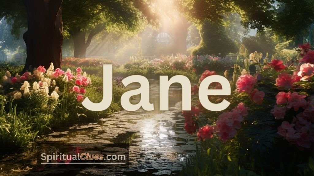 Spiritual Meaning of the Name Jane: God is Gracious