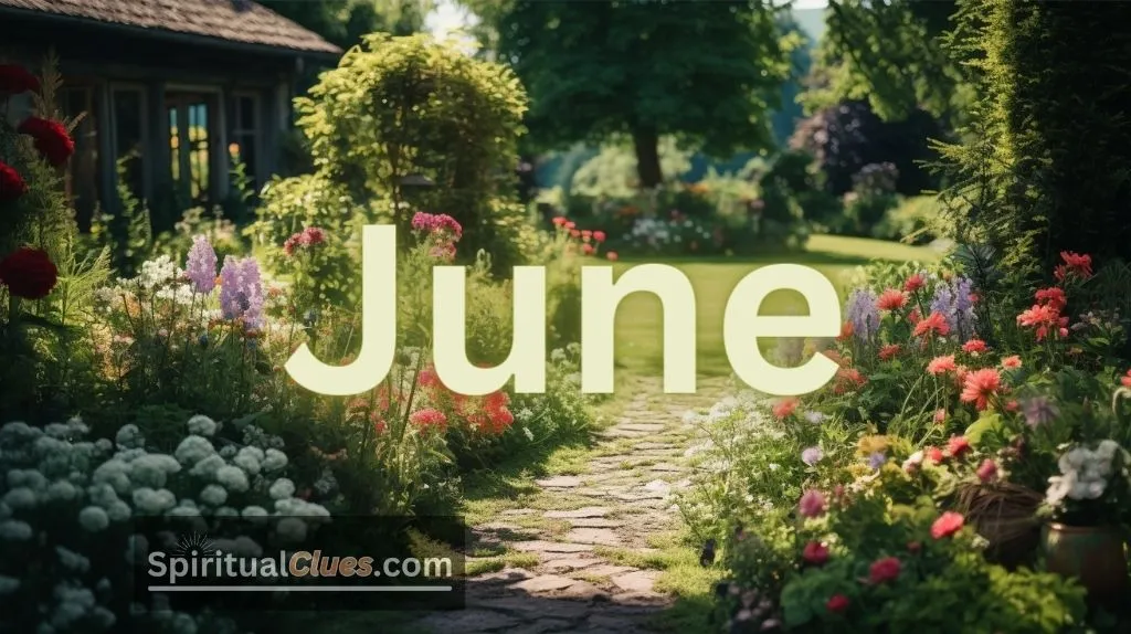 spiritual meaning of the name June