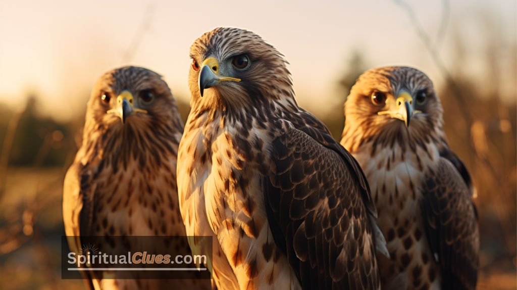 three hawks spiritual meaning