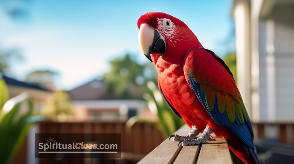 red parrot meaning