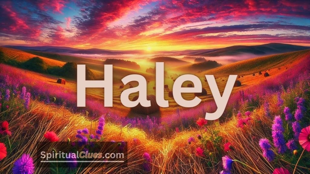 Spiritual Meaning of the Name Haley: Hay Meadow