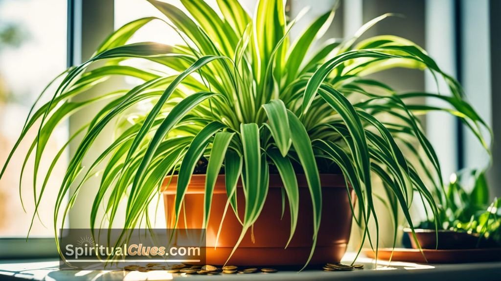 Spider Plant Spiritual Meaning: Chlorophytum Comosum